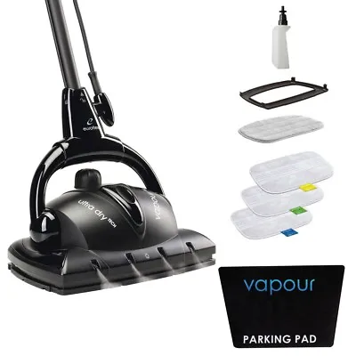 Euroflex Vapour M2R Ultra Dry Sanitizing Floor Steam Cleaner Steamer 4 Pads NIB • $174.99