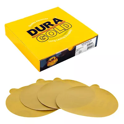 DURA-GOLD 6  PSA Discs DA Sander Sandpaper Roll Sanding 800 Grit 50 Sheets • $17.99