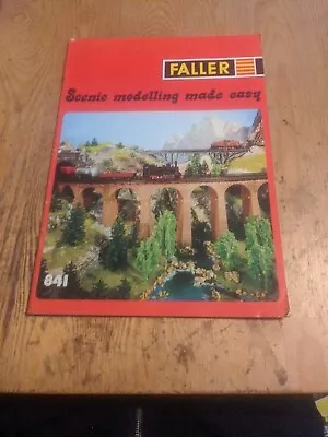 841 FALLER Scenic MODEL KIT BUILDINGS CATALOGUE RAILWAY • £14