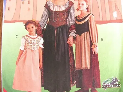 Medieval Dress Costume Sewing Pattern McCall’s 8449 Women's Small 8/10 Uncut • $5.99