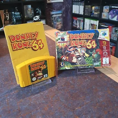 Donkey Kong 64 - N64 - Boxed - Tested & Working - PAL • $149.99