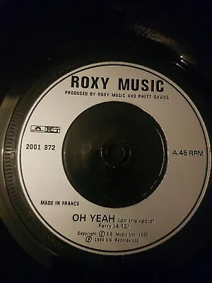 Roxy Music - Oh Yeah  7  Vinyl  Record Single  • £0.99