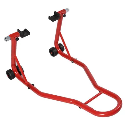 Motorcycle Stand Bike Rear Wheel Lift Fork Swingarm Stands Paddock Stands Red • $37.96