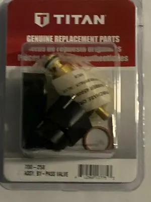 Genuine Titan Airless Paint Sprayer Prime Spray Valve 700258 Fits 440 And More • $91.99