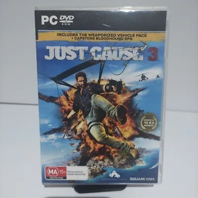 Just Cause 3 PC DVD ROM Game • $14.95