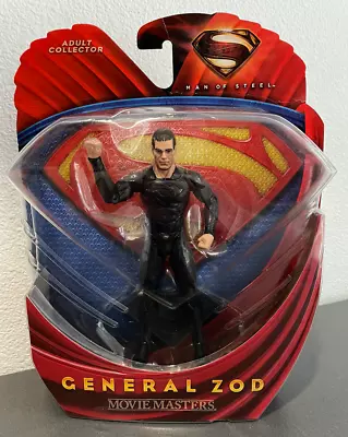 2013 General Zod Superman Man Of Steel Collectible Figure Mattel Movie Masters • $19.99