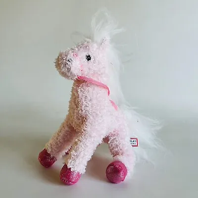 Douglas The Cuddly Toy Soft Toy Plush Pink Horse Pony Stuffed Animal 5.5” • £9.25