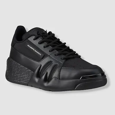 $280.26 • Buy $795 Giuseppe Zanotti Men's Black Talon Low-Top Sneaker Shoe Size EU 43/US 10