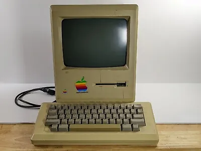 1985 Apple Macintosh 512k M0001W With Keyboard M0110 Vintage - Not Working  • $249.50