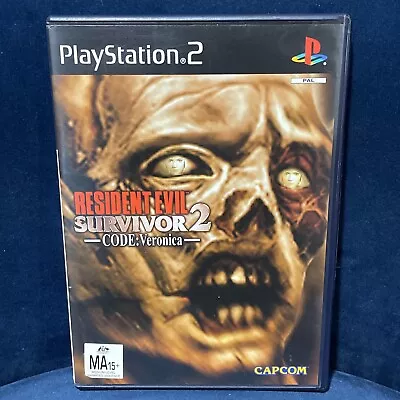 Resident Evil Survivor 2 Code Veronica Sony Playstation 2 PS2 Game. Free Track. • $85