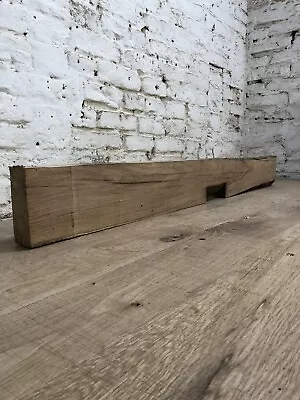 Reclaimed Oak Beam Lintel Mantel Board Plank Slab • £48