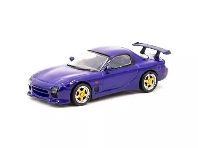 1:64 Mazda RX-7 (FD3S) Mazdaspeed A-Spec -- Innocent Blue Mica -- Tarmac Works • $20.99