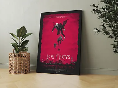 The Lost Boys 1987 Classic Movie- Canvas - Framed Or Just Print Available - 02 • £5.99