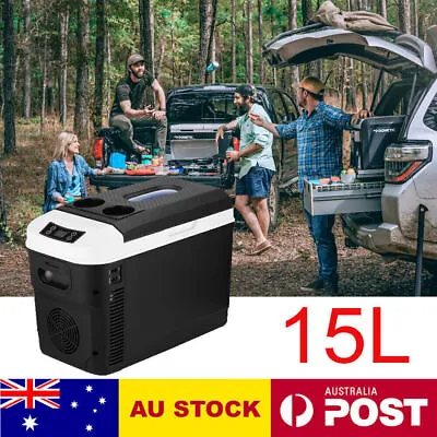15L Portable Fridge Freezer Kiliroo 12V Cooler Upright Car Camping Caravan 4wd • $139.89