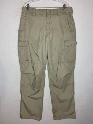 $12.99 • Buy Elbeco Response ADU RipStop Cargo Pants Beige Tactical Workwear Size 36R 36x33