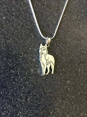 £19.38 • Buy German Shepherd Sterling Silver Charm Necklace - NEW - FREE SHIPPING
