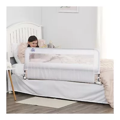 Hideaway 54-Inch Extra Long Bed Rail Guard With Reinforced Anchor Safety System • $57.62