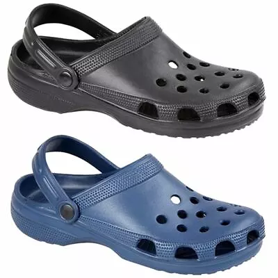 Ladies Clog Mules Slipper Nursing Garden Beach Sandal Hospital Rubber Pool Shoes • £8.95