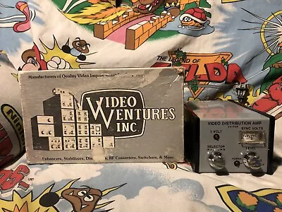 Video Ventures Inc Vtg Video Distribution Amplifier VV70P Amp Box Tested Works • $25