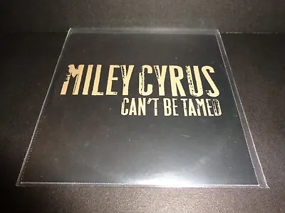 CAN'T BE TAMED By MILEY CYRUS-Very Rare Collectible PROMOTIONAL CD Single--CD • $18.99