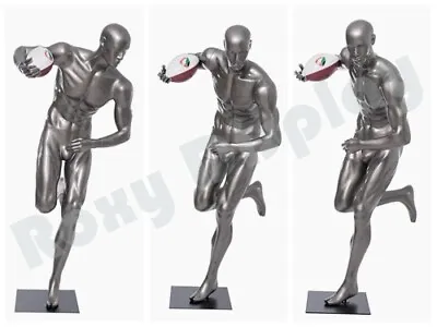 Male Mannequin Muscular Football Player Dress Form Display #MC-BRADY11 • $315