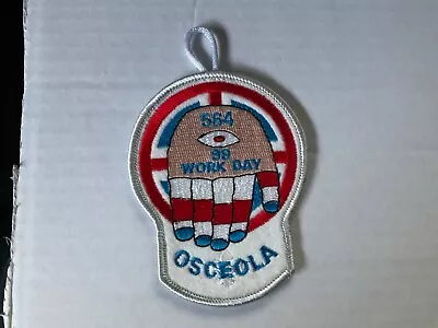 Osceola Lodge 564 1999 Work Day Event Patch Florida OA Sw • $4.95