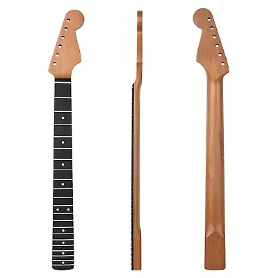 21 Frets Roasted Maple Electric Guitar Neck Rosewood Maple For Strat Replacement • $55.45