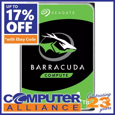 4TB Seagate 3.5  5900rpm SATA 6Gb/s BarraCuda HDD PN ST4000DM004 • $169