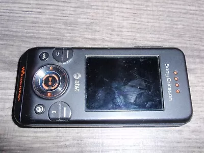 Sony Ericsson Model W580i Walkman AT&T Slider Cell Phone UNTESTED F PARTS/REPAIR • $15