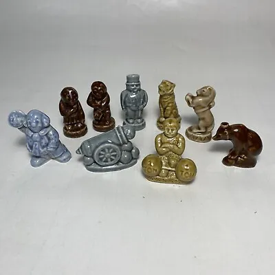 Wade Whimsies Circus Series 4 Red Rose Tea Miniatures Incomplete Set Of 9 • $12.90