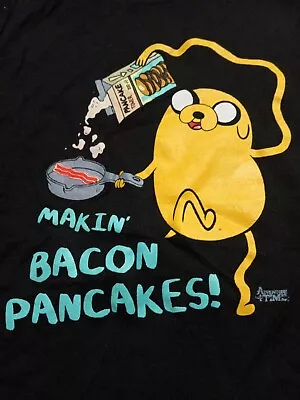 Makin Bacon Pancakes Adventure Time Dog/cat Tshirt Medium Loot Crate  • $19.99