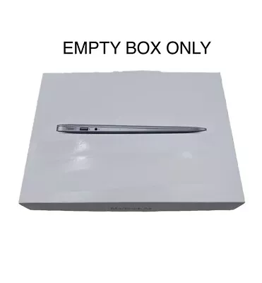 Apple MacBook Air 13  Model A1466 2018 Silver 128GB EMPTY REPLACEMENT BOX ONLY • $14.99