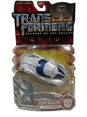 Transformers Movie Revenge Of The Fallen Deluxe Class Sideswipe Figure NEW 2008 • $44.88