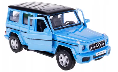 Mercedes-Benz G63 AMG Germany Car Model Toy Diecast RMZ City Blue 1:34 Red Box • £13.99