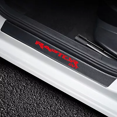 For Ford F-150 RAPTOR SVT Carbon Fiber Leather Car Door Sill Protector Sticker • $18.99