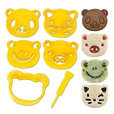 CuteZCute Animal Friends Food Deco Cutter And Stamp Kit Frame 3 7/8 X 3 1/8 X... • $24.67