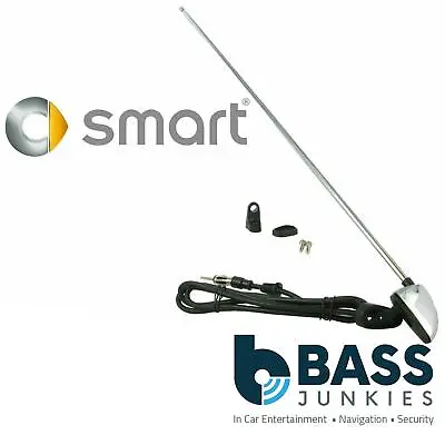 £11.95 • Buy SMART Universal Stainless Steel Pillar Mount AM/FM Car Radio Aerial Antenna