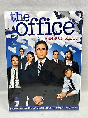 The Office US : Season Three  (2007 DVD) 4-Disc TV Series ~ NEW SEALED - R1 • $29.95