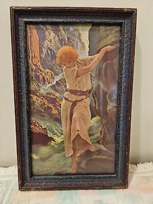 Maxfield Parrish Original Print  The Canyon  • $162.97