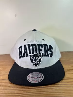 Oakland Raiders Mitchell & Ness Vintage Collection Snapback Hat  • $14.49