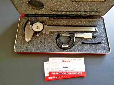 Starrett Basic Precision Measuring Tool Set - S909Z • $500