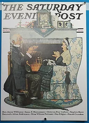 Norman Rockwell Saturday Evening Post Poster  Tea For Two  Print • $4.99