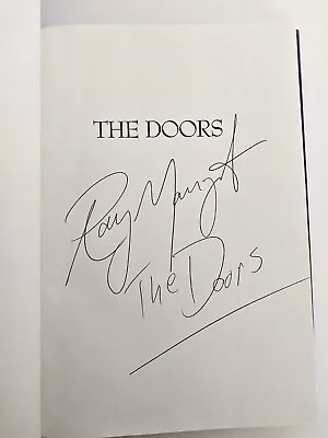 The Doors: The Complete Illustrated Lyrics 1st Edition | SIGNED By Ray Manzarek! • $300