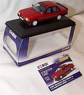 VANGUARDS 1/43 FORD Granada M2 2.8 Injection Sport RHD Cardinal Red VA12416 • £37.95