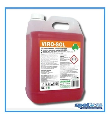 £17.99 • Buy Virosol Viro-sol Citrus Based Fast Acting Cleaner Degreaser 5L