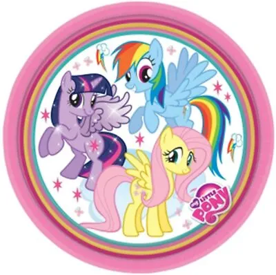 My Little Pony Plates (Pack Of 8) Party Paper Side Birthday Party Tableware  • £3.99