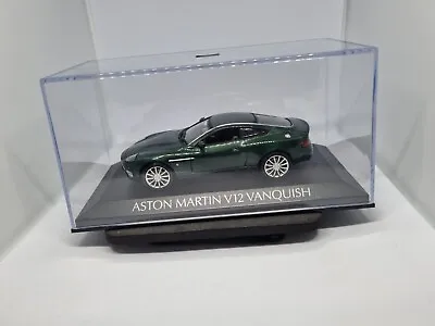 1/43 Scale Model Aston Martin V12 Vanquish Green Norev 270511 • £30