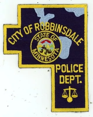 Minnesota Mn Robbinsdale Police Nice Shoulder Patch Sheriff • $5.99