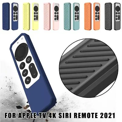 $4.91 • Buy Remote Controller Protector Silicone Cover For Apple TV 4K Siri Remote 2021