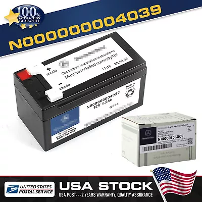 Genuine N000000004039 Auxiliary Aux Battery For Mercedes-Benz E350 2012-2013 • $58.39